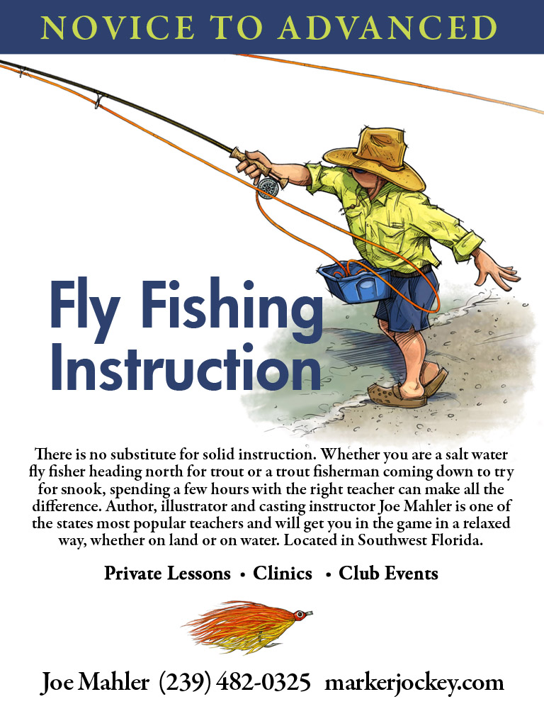 Fly fishing lessons Sanibel